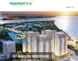 Website giới thiệu dự án bất động sản Propertyxland mẫu mới bằng wordpress