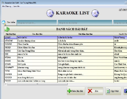 Share Code tìm kiếm bài hát Karaoke bằng VB6