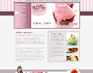 Miễn phí website bán kem đẹp với màu hồng tinh tế