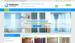Website bán rèm cửa chăn ga gối nệm wodpress