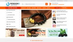 Website bán sản phẩm phong thủy đá quý