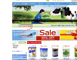 Code website giới thiệu và bán sản phẩm sữa - full code PHP