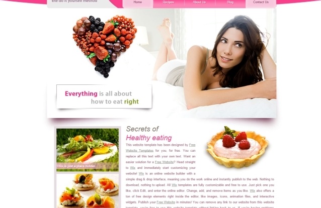 Free template Website bán hoa quả thiên nhiên